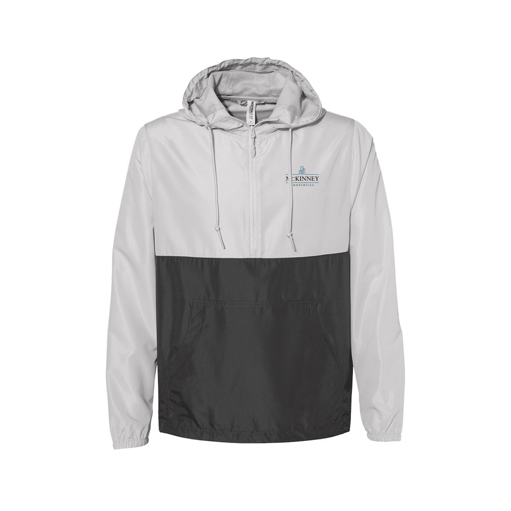 Independent Trading Co. - Lightweight Quarter-Zip Windbreaker Pullover Jacket