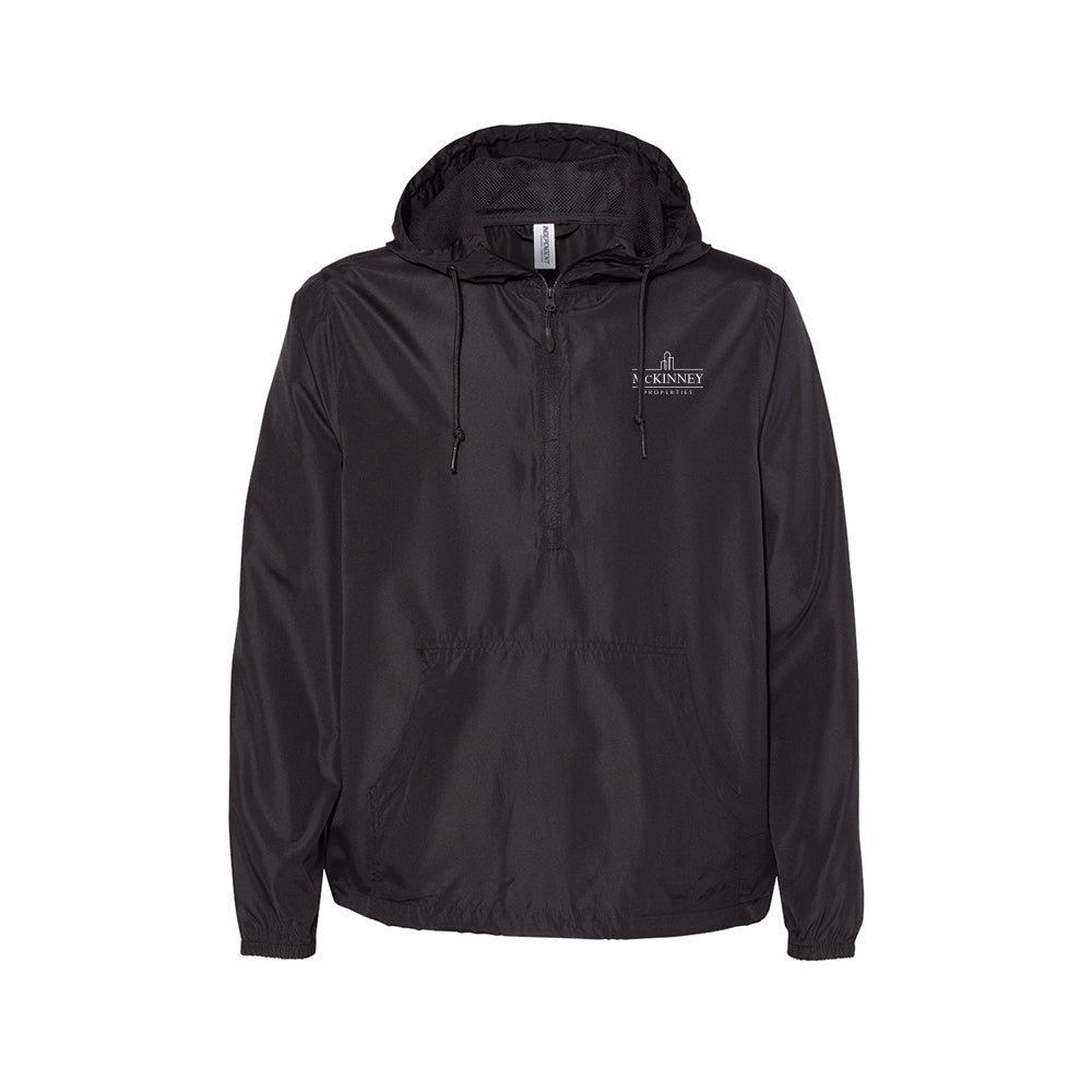 Independent Trading Co. - Lightweight Quarter-Zip Windbreaker Pullover Jacket