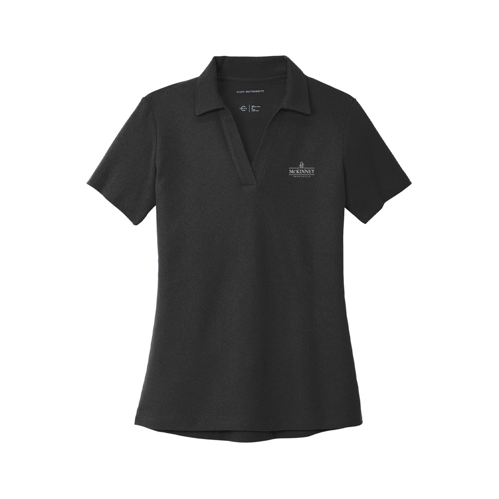 Port Authority Ladies C-FREE Cotton Blend Pique Polo