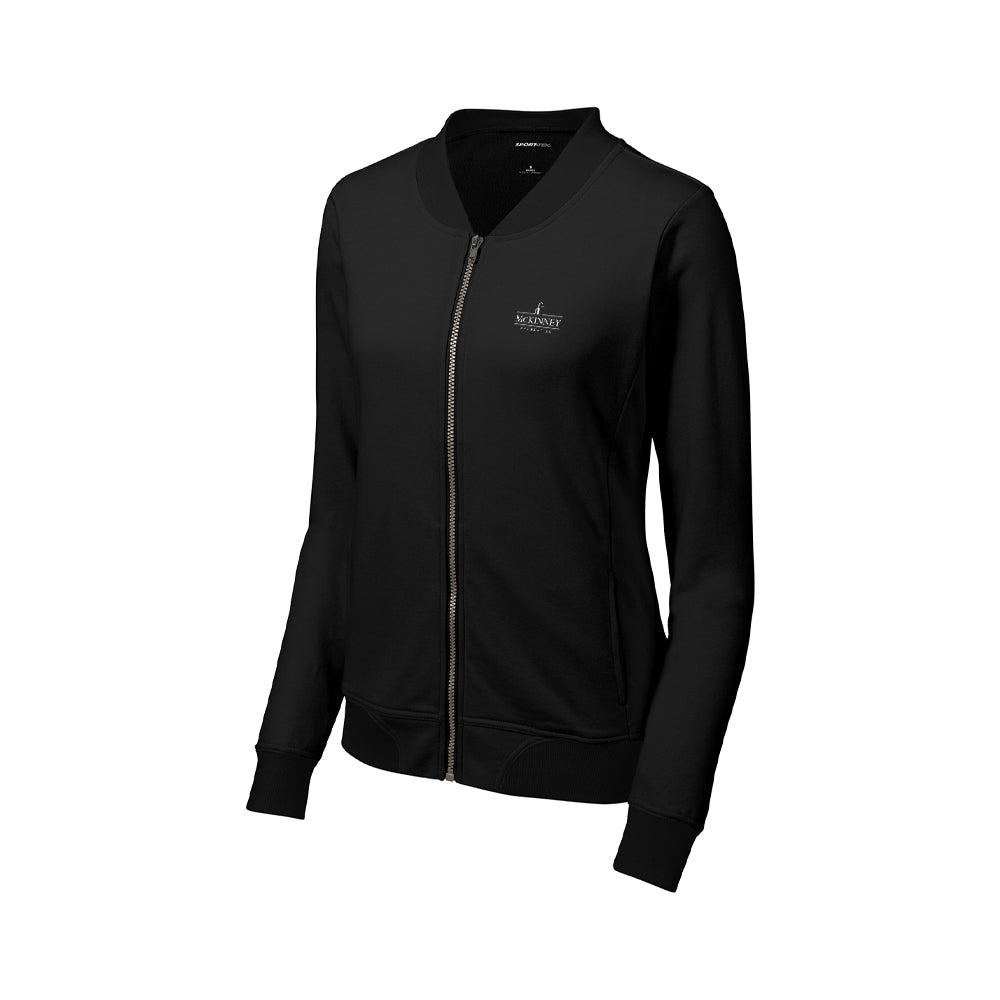 Sport-Tek Ladies Lightweight French Terry Bomber