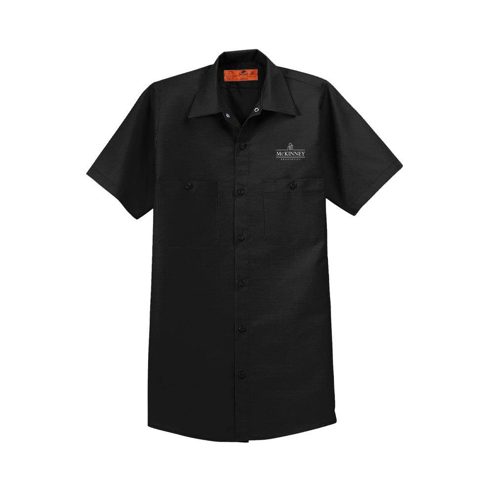 Red Kap Short Sleeve Industrial Work Shirt