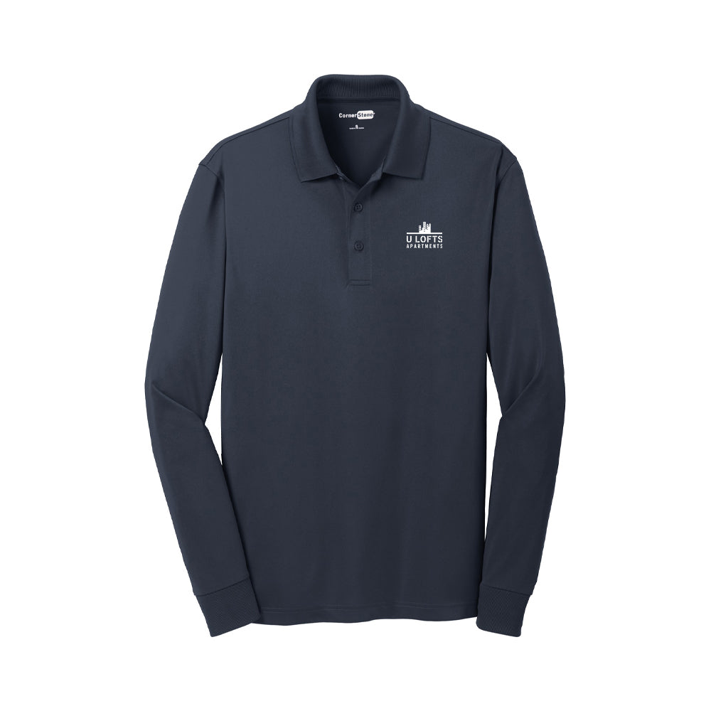 CornerStone Select Snag-Proof Long Sleeve Polo