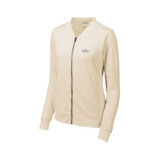 Sport-Tek Ladies Lightweight French Terry Bomber