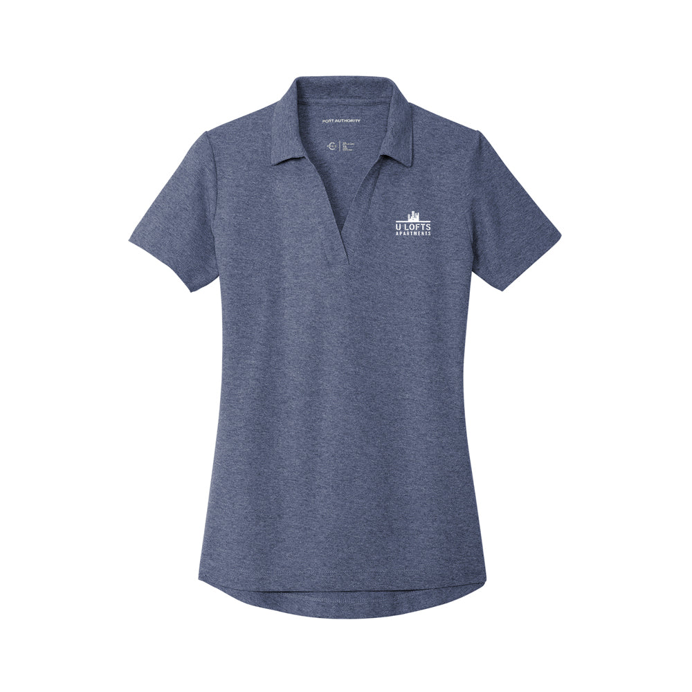 Port Authority Ladies C-FREE Cotton Blend Pique Polo