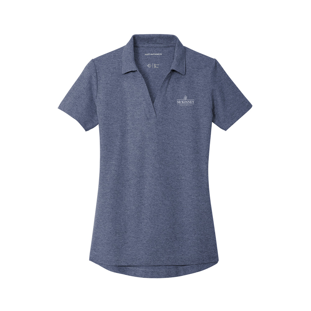 Port Authority Ladies C-FREE Cotton Blend Pique Polo