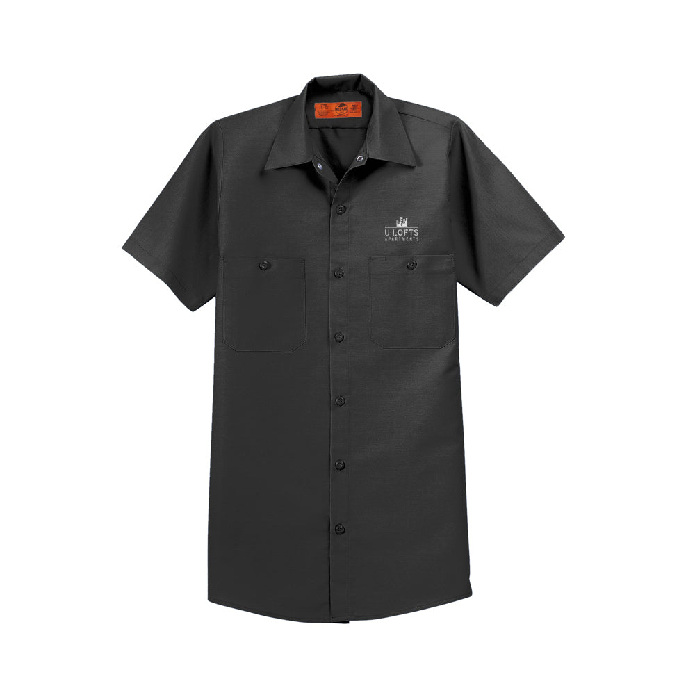 Red Kap Short Sleeve Industrial Work Shirt